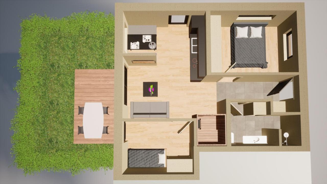 Black Forest Lodges - Gehobene Ferienwohnungen Mit Privatsaunas Tulfes Extérieur photo