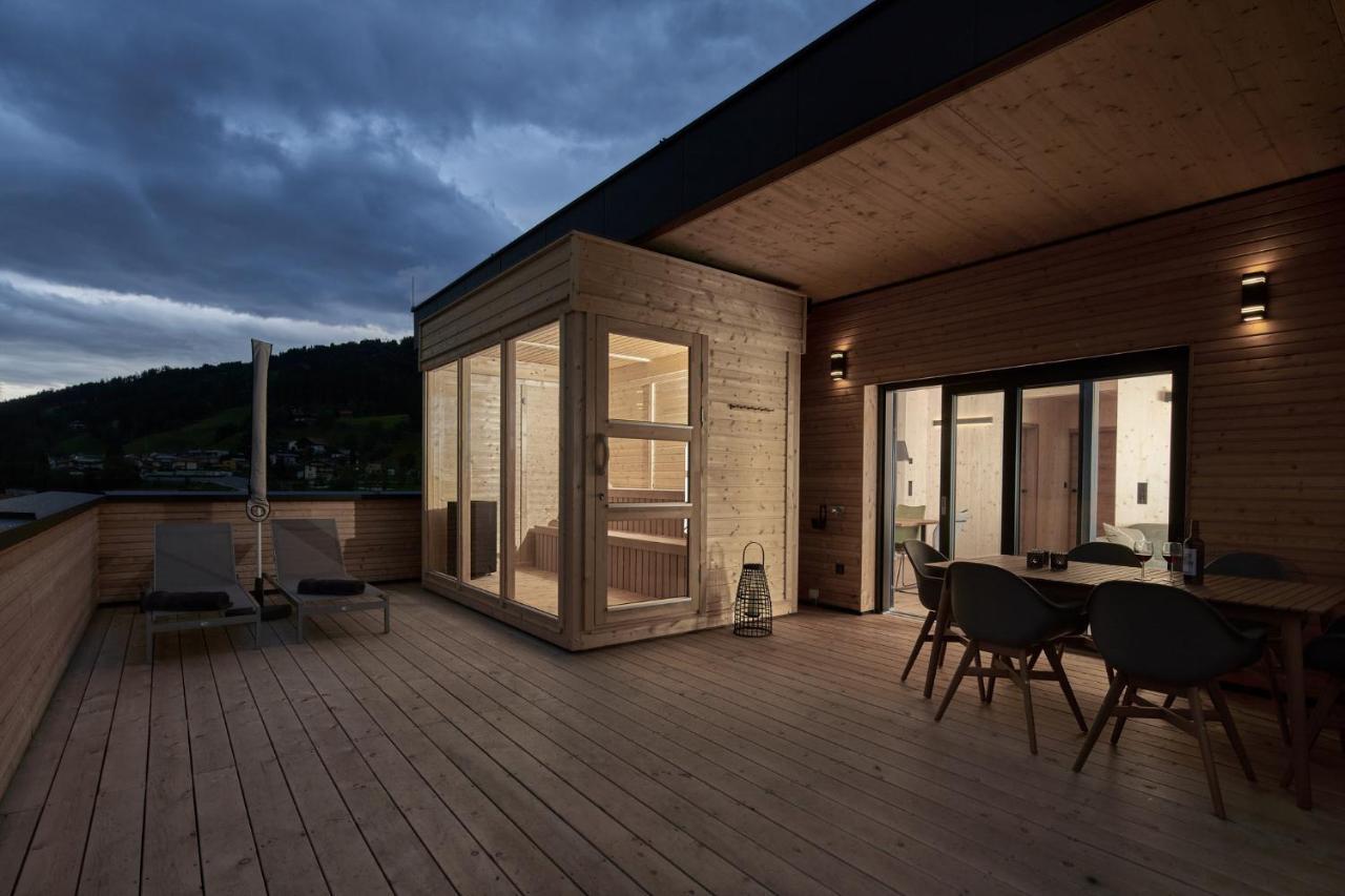 Black Forest Lodges - Gehobene Ferienwohnungen Mit Privatsaunas Tulfes Extérieur photo